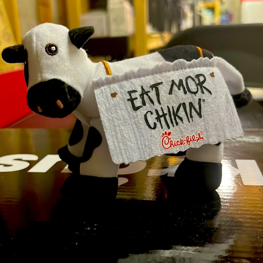 Limited edition Chick-Ful-A cow plush!